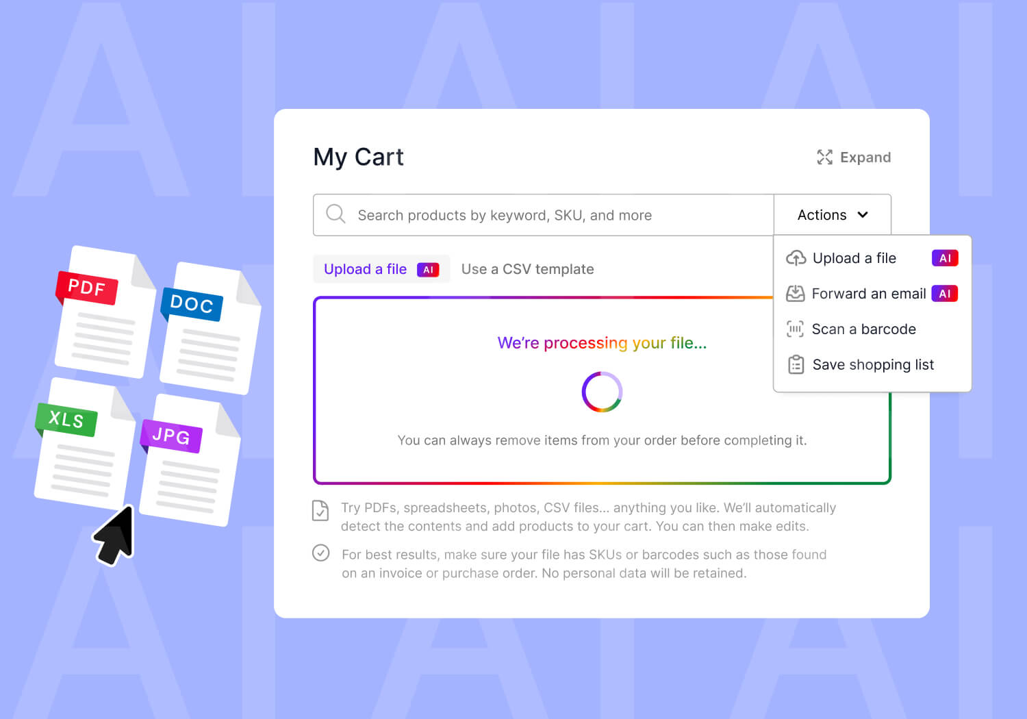 Transform the B2B buying experience with SparkLayer's AI Intelligent Cart