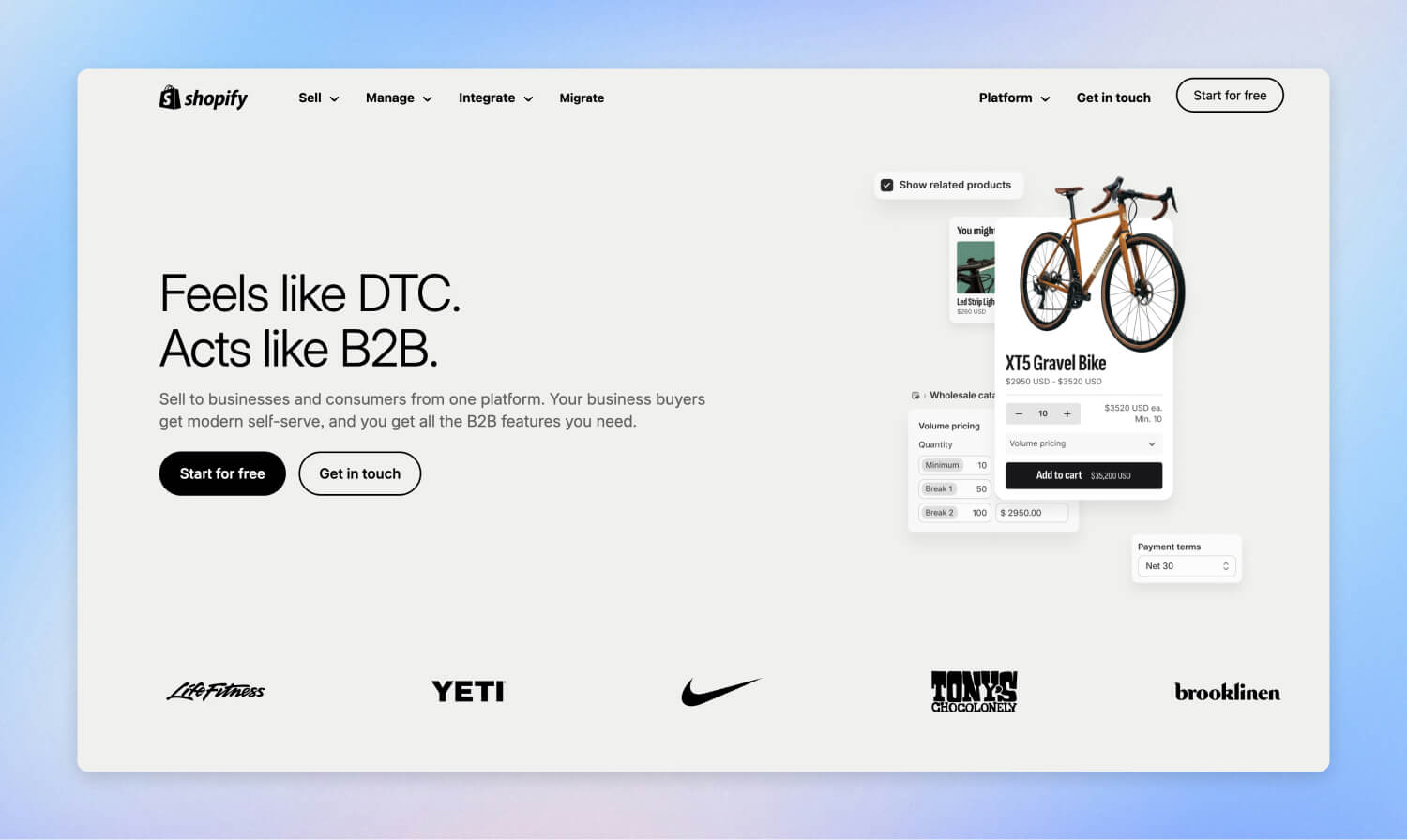 Shopify Plus enterprise eCommerce platform