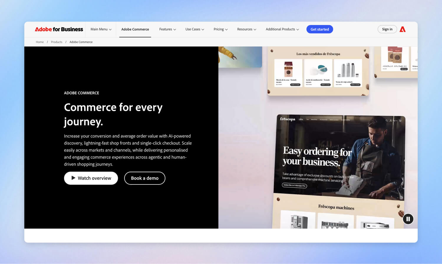 Adobe Commerce (Magento) enterprise eCommerce platform
