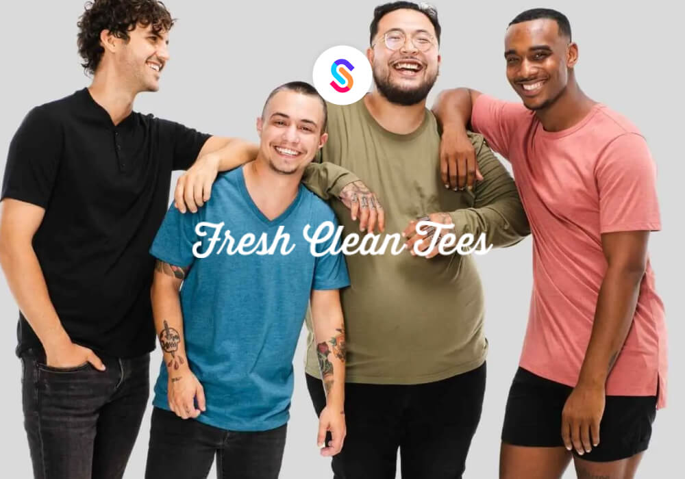 Fresh Clean Tees reach a new wholesale market using SparkLayer and Shopify Plus